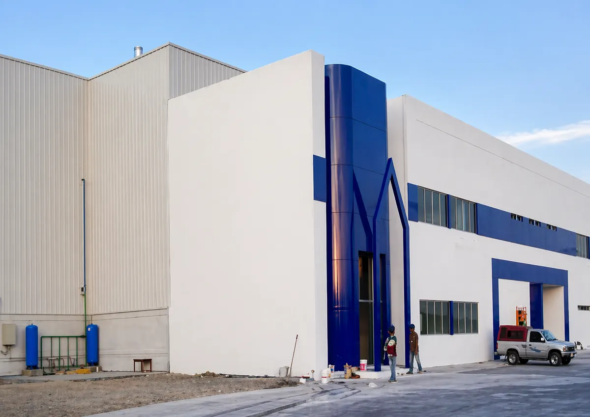 Planta Johnson Controls, obra de CLYCSA